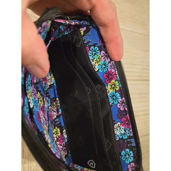 Vera Bradley Disney Crossbody Wallet Wristlet Multicolor Paisley - Picture 9 of 10